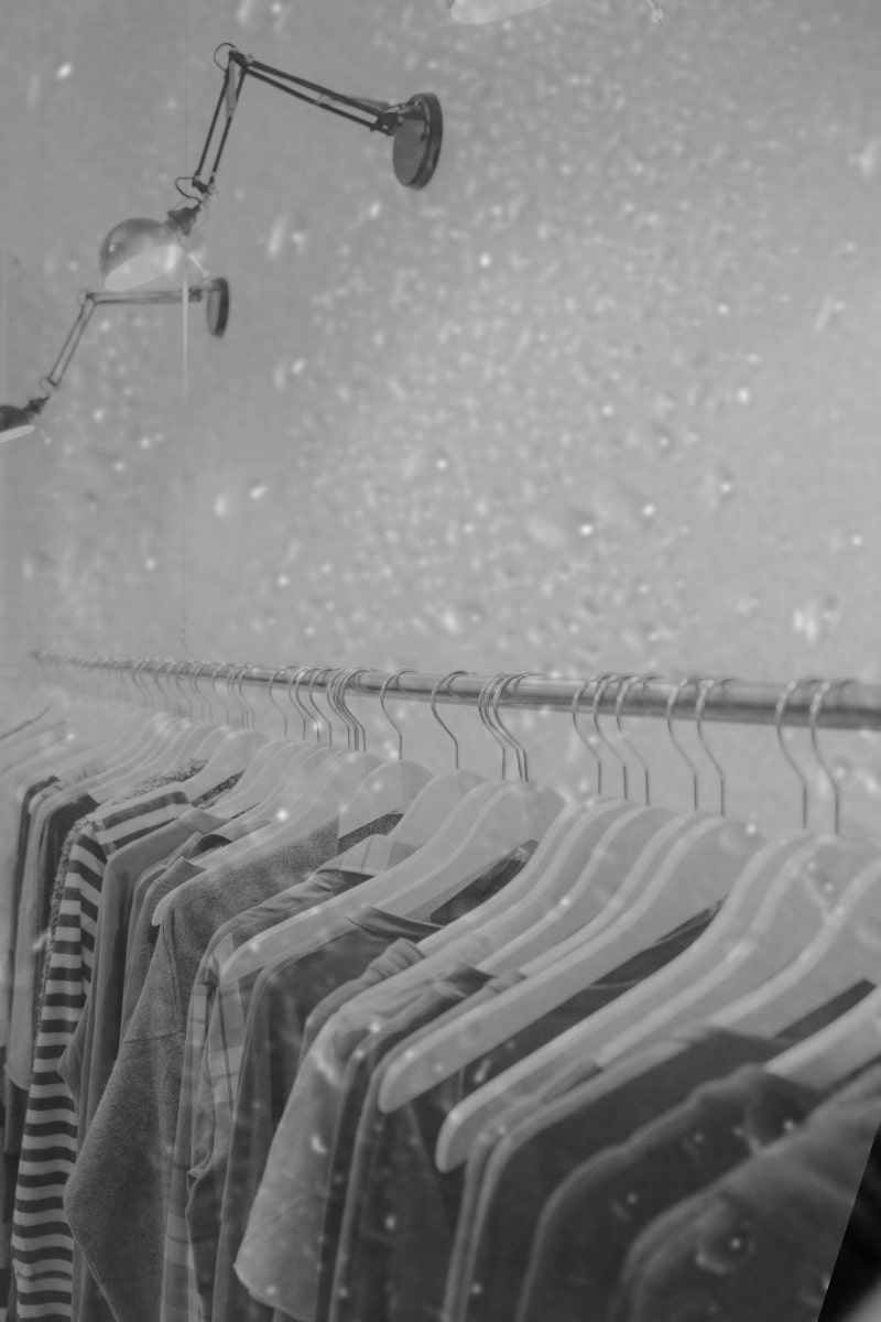 tshirts on the hanger