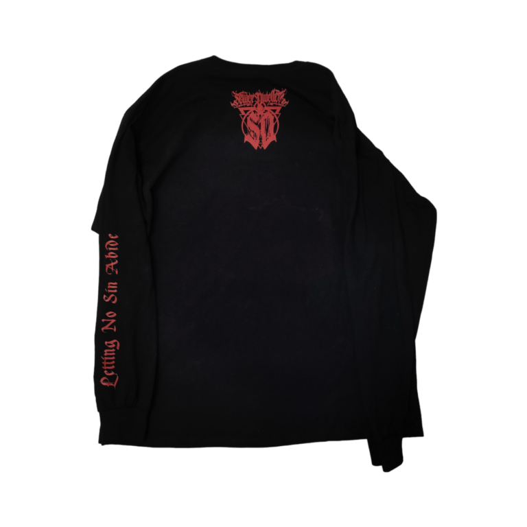 Letting no sin abide longsleeve tył