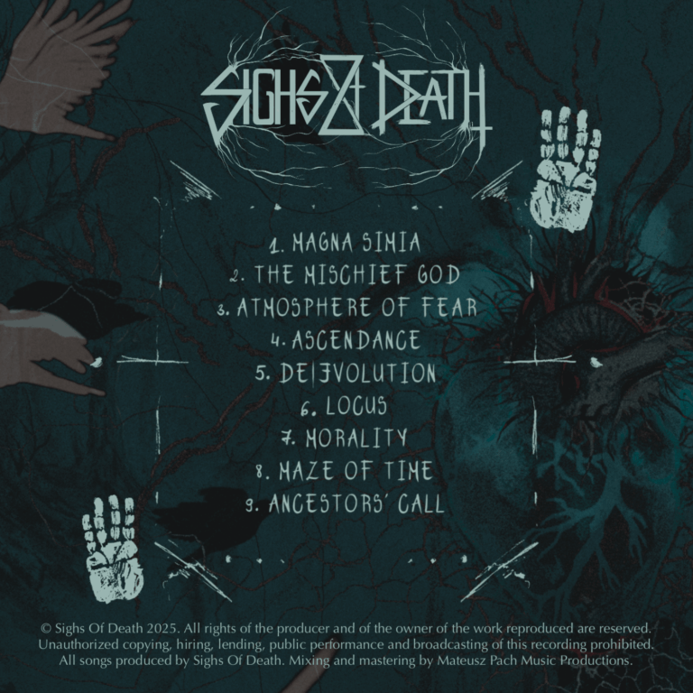 sighs of death album cover